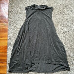 Dark green soft tank top